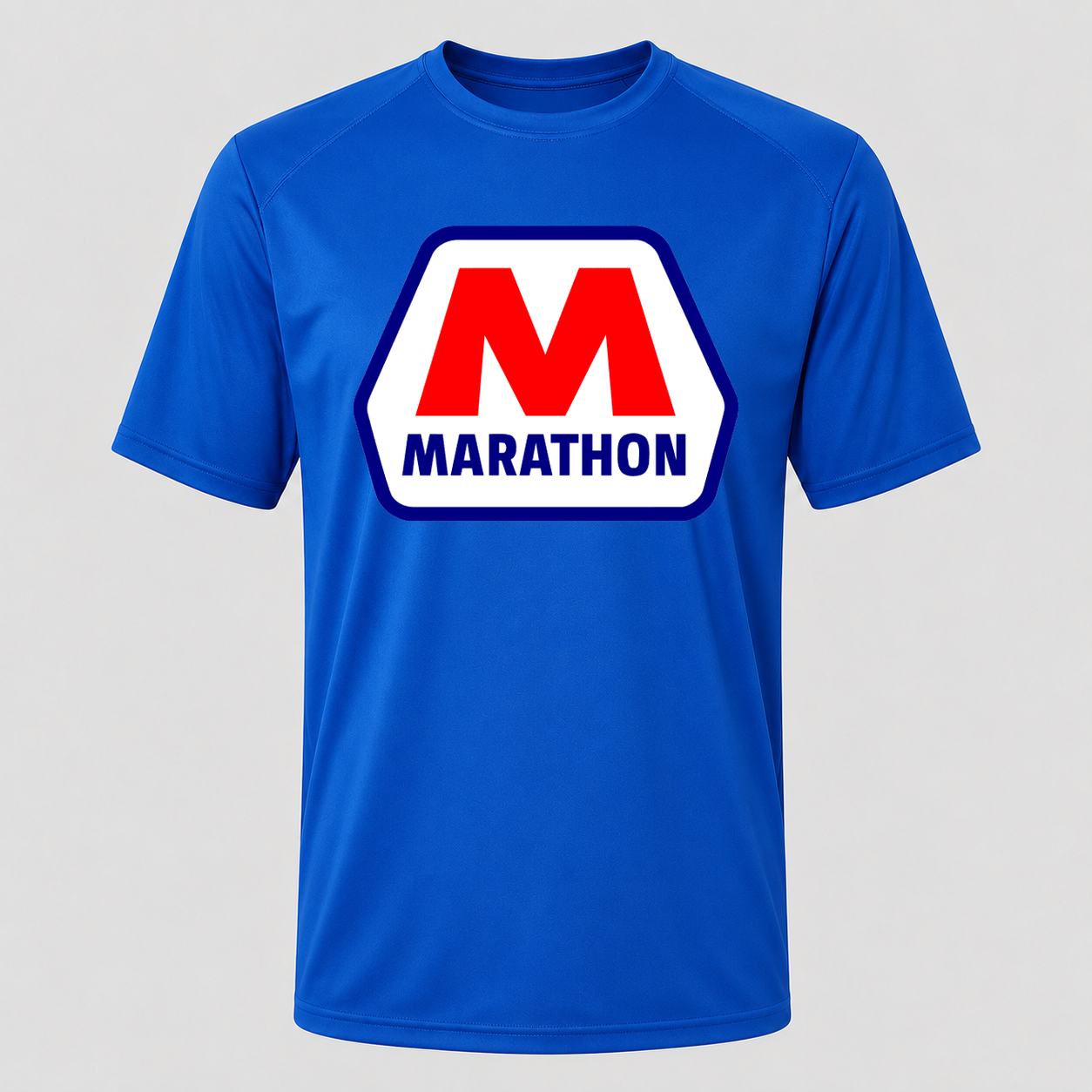 Men's Marathon Performance T-Shirt - Royal Blue