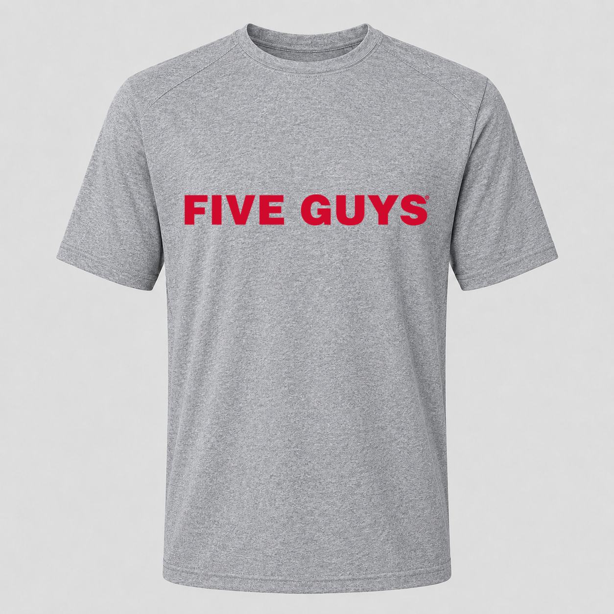 Men's Five Guys Performance T-Shirt - Gray