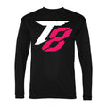 Men's Tekken 8 White Polyester Long Sleeve T-Shirt - Black