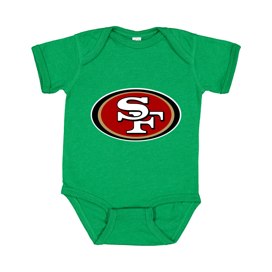San Francisco 49ers Baby Romper Onesie - Green