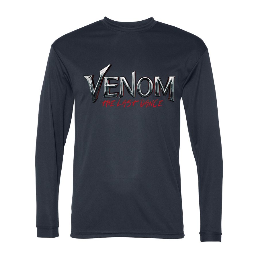 Men's Venom The Last Dance Polyester Long Sleeve T-Shirt - Navy