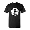 Men's Brooklyn Nets Cotton T-Shirt - Black