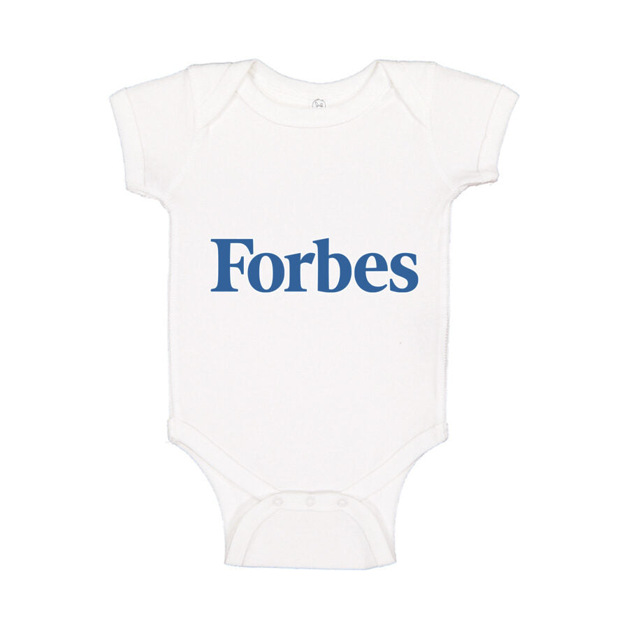 Forbes Baby Romper Onesie - White