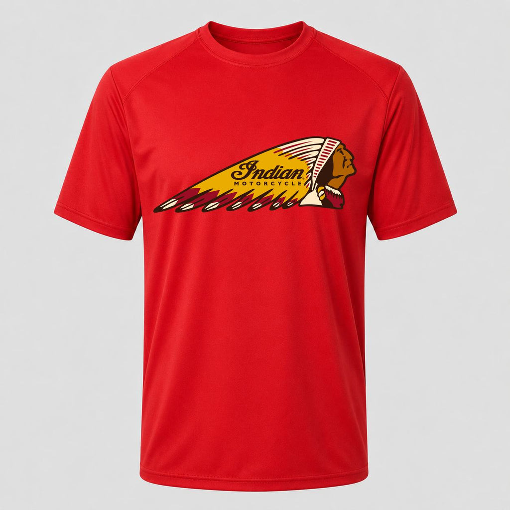 Men's Indian Motorcycle Performance T-Shirt - Red