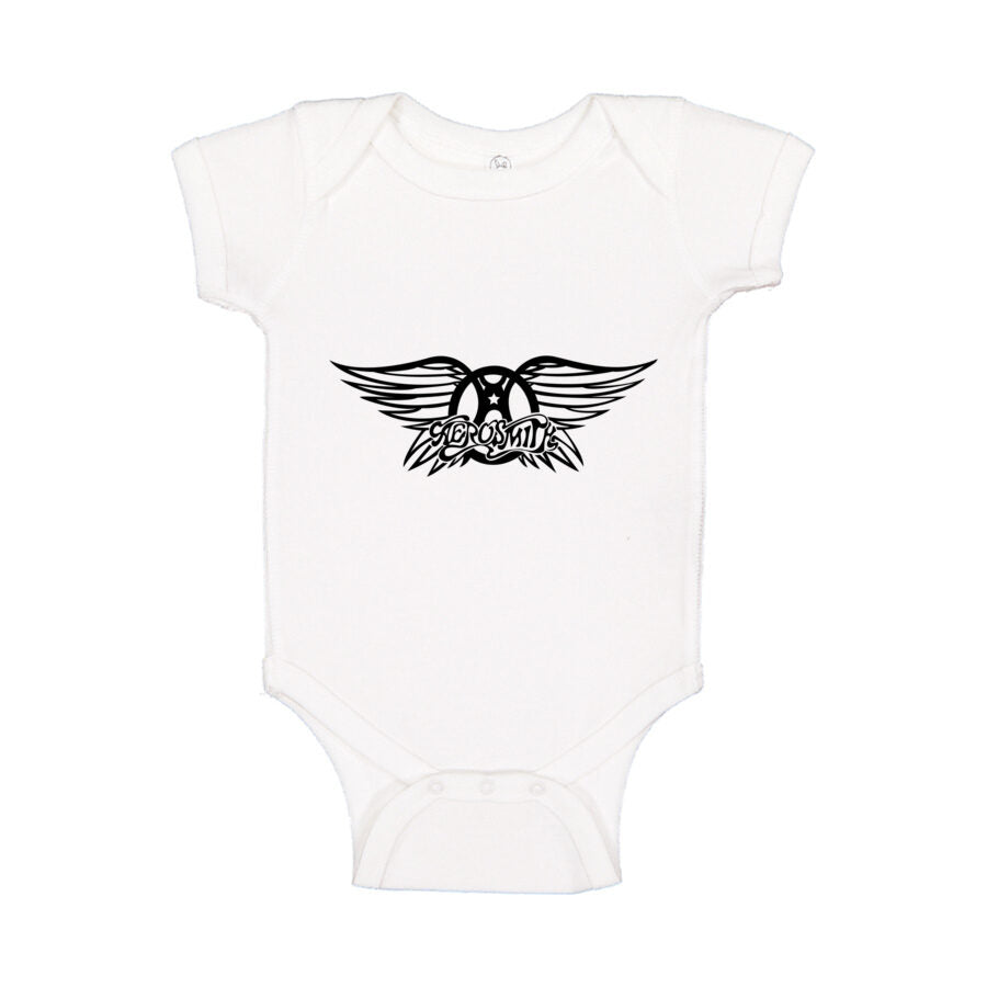 Aerosmith Baby Romper Onesie - White