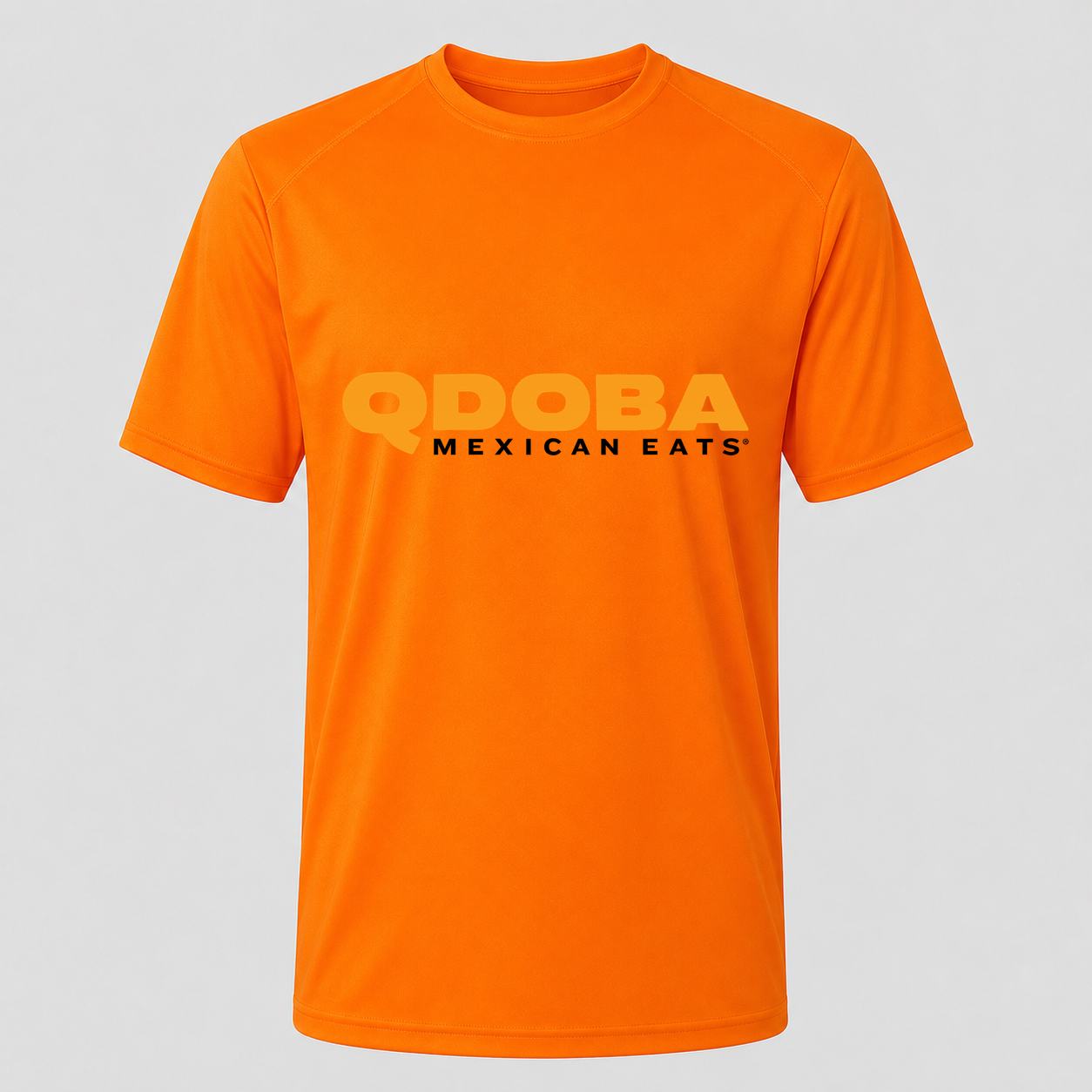 Men's Qdoba Performance T-Shirt - Orange