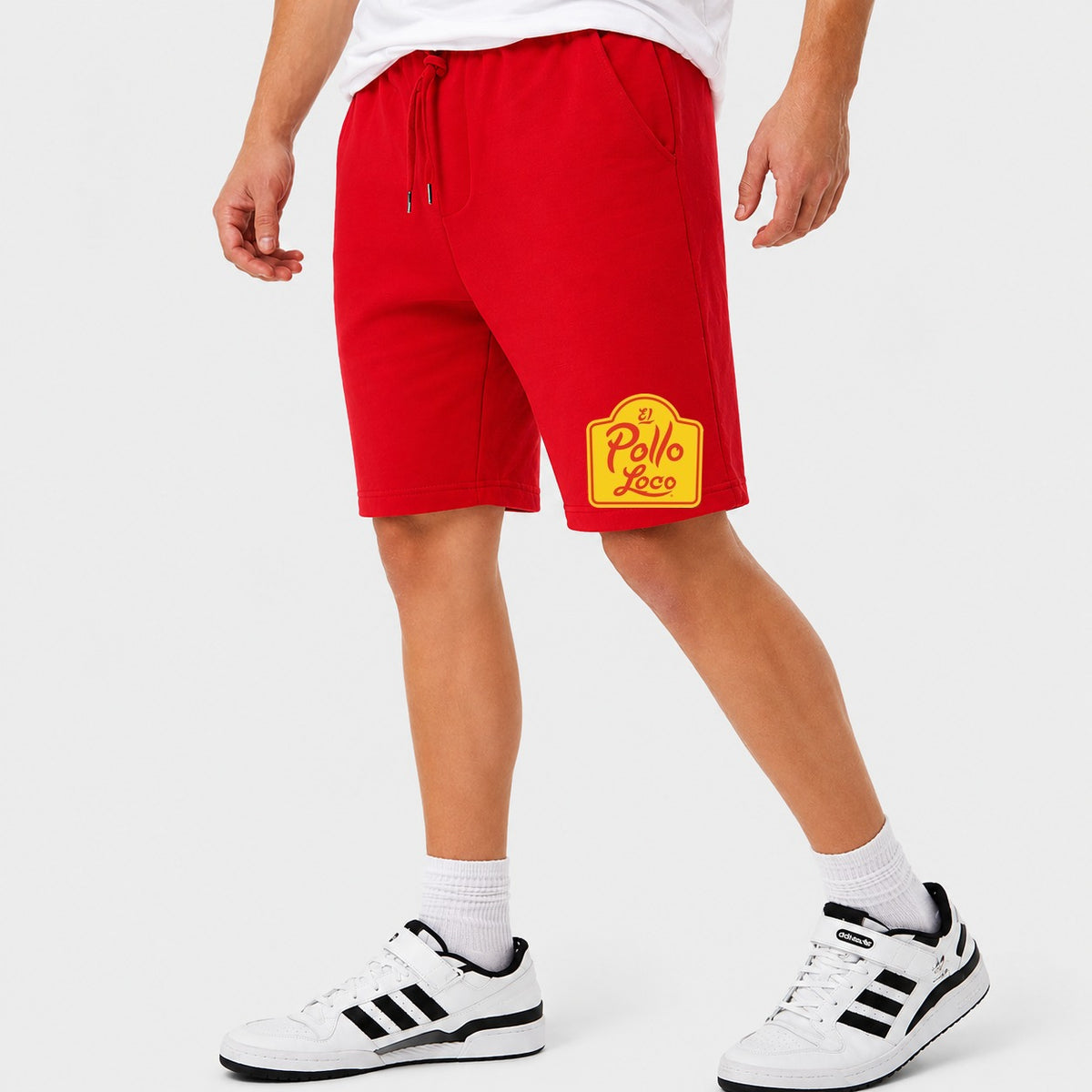 Men's El Pollo Loco Cotton Shorts - Red