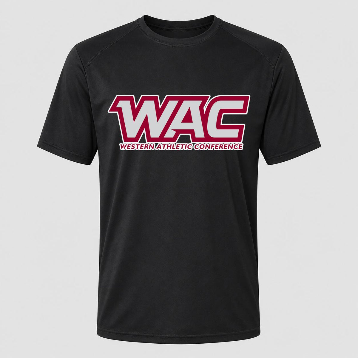 Men's Western Athletic Conference Design 2 Performance T-Shirt - Black
