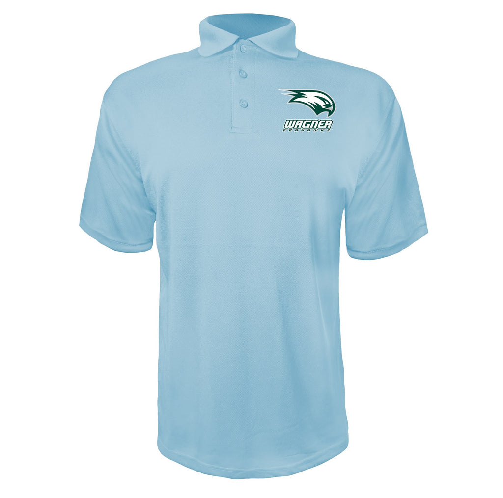 Wagner Seahawks Sky Blue polyester polo
