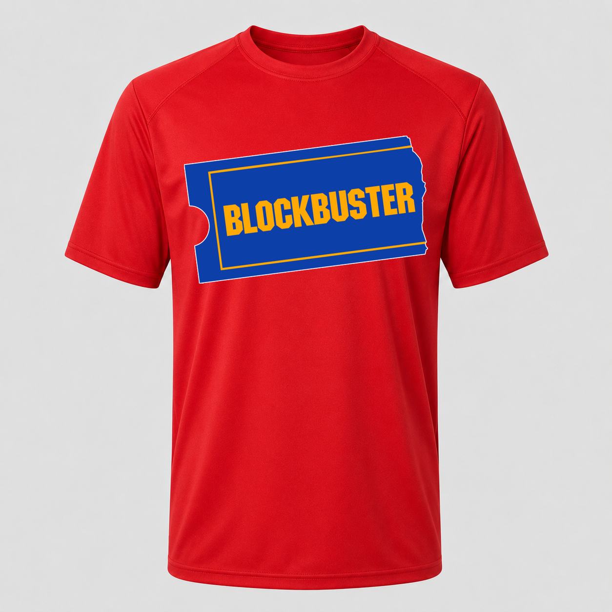 Men's Blockbuster Performance T-Shirt - Red