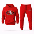 San Francisco 49ers Hoodie and Joggers Set - Red