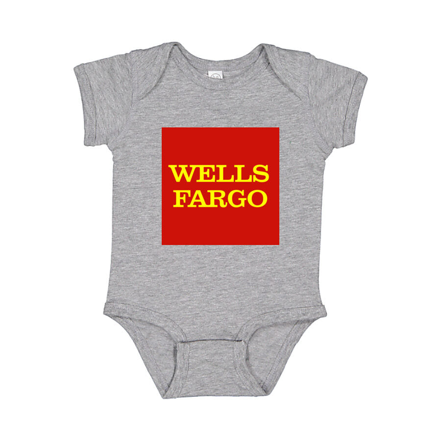 Wells Fargo Baby Romper Onesie - Gray