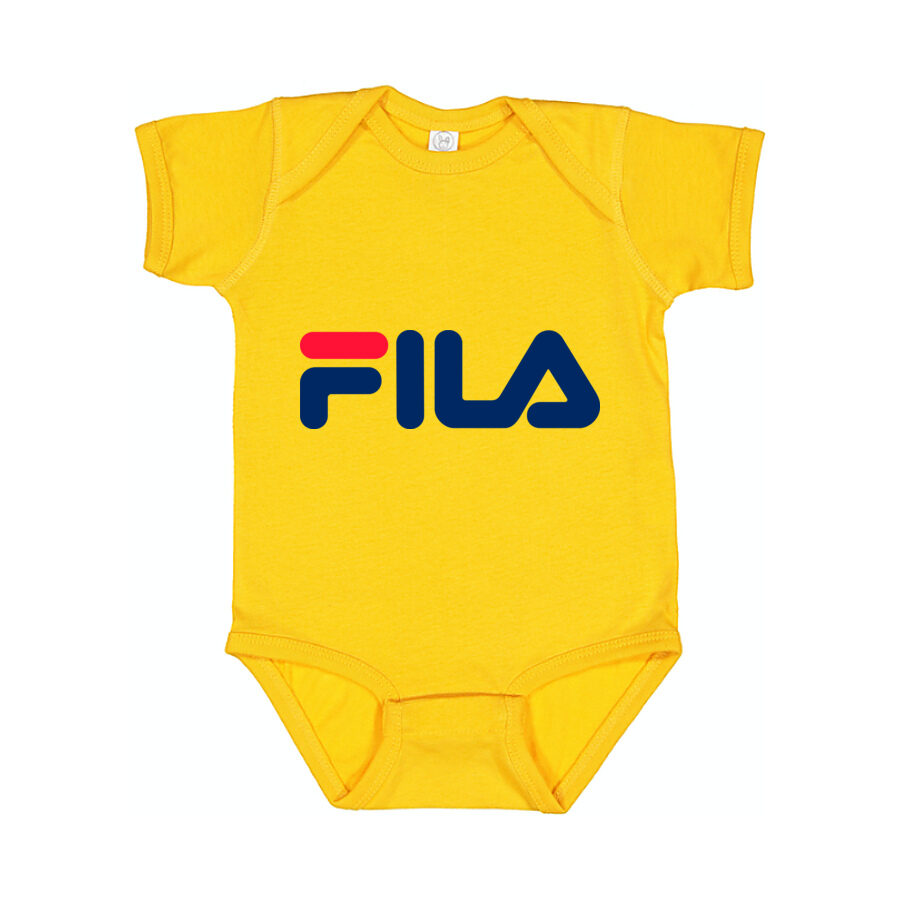 Fila Baby Romper Onesie - Yellow