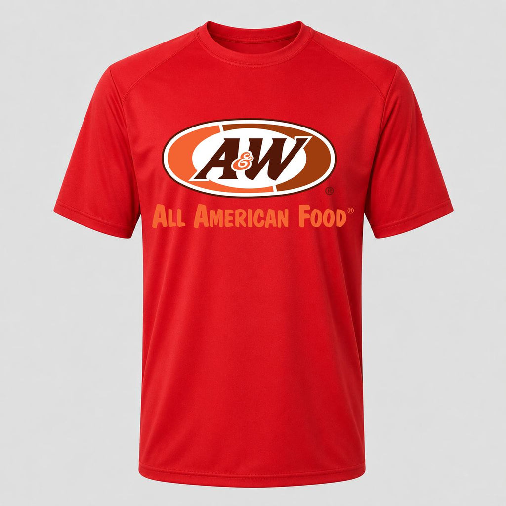 Men's A&W Performance T-Shirt - Red
