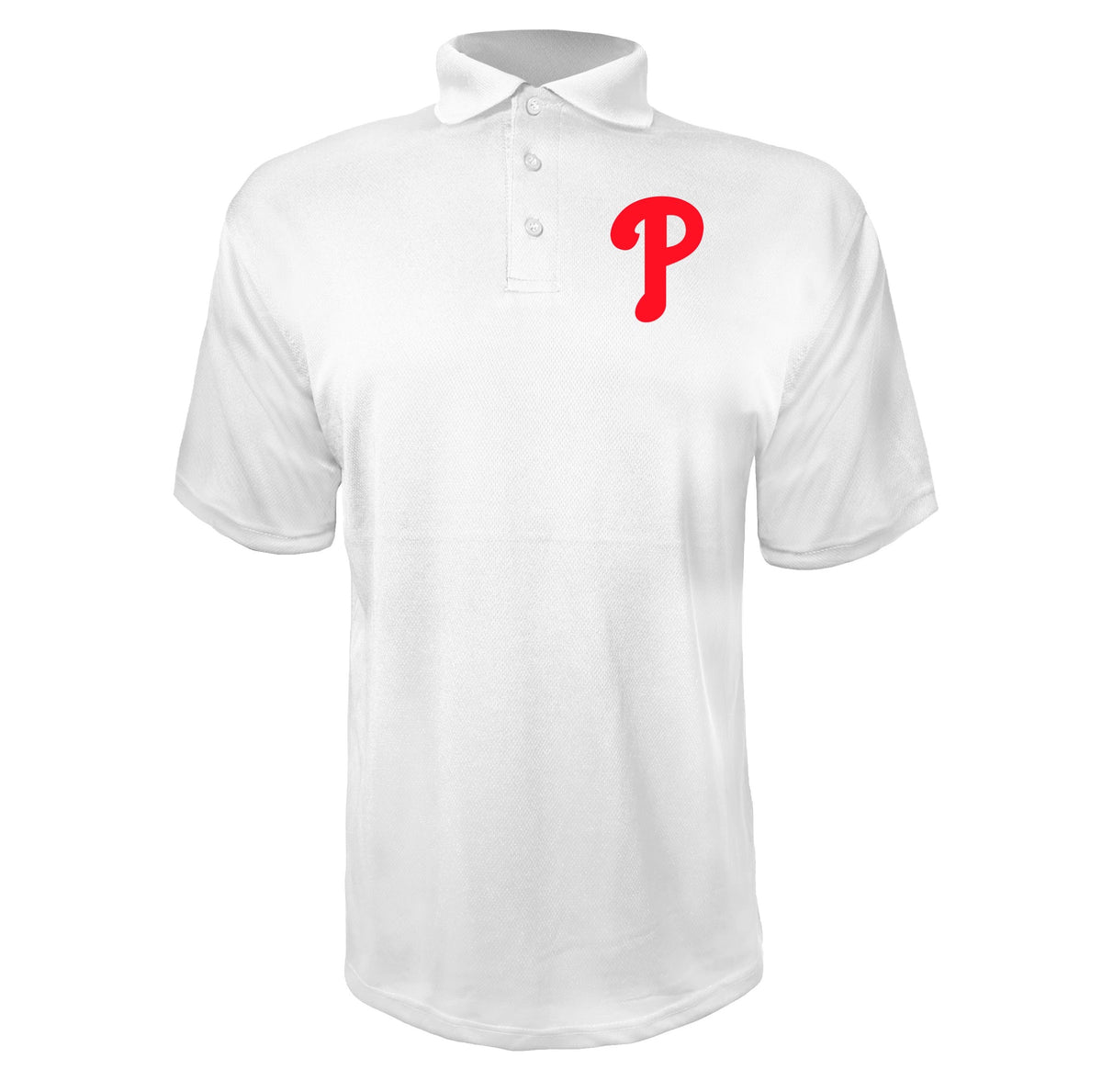 Philadelphia Phillies White polyester polo
