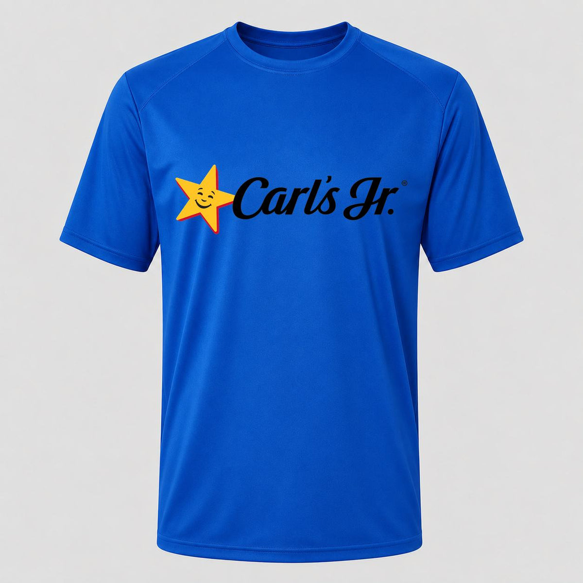 Men's Carl's Jr. Performance T-Shirt - Royal Blue