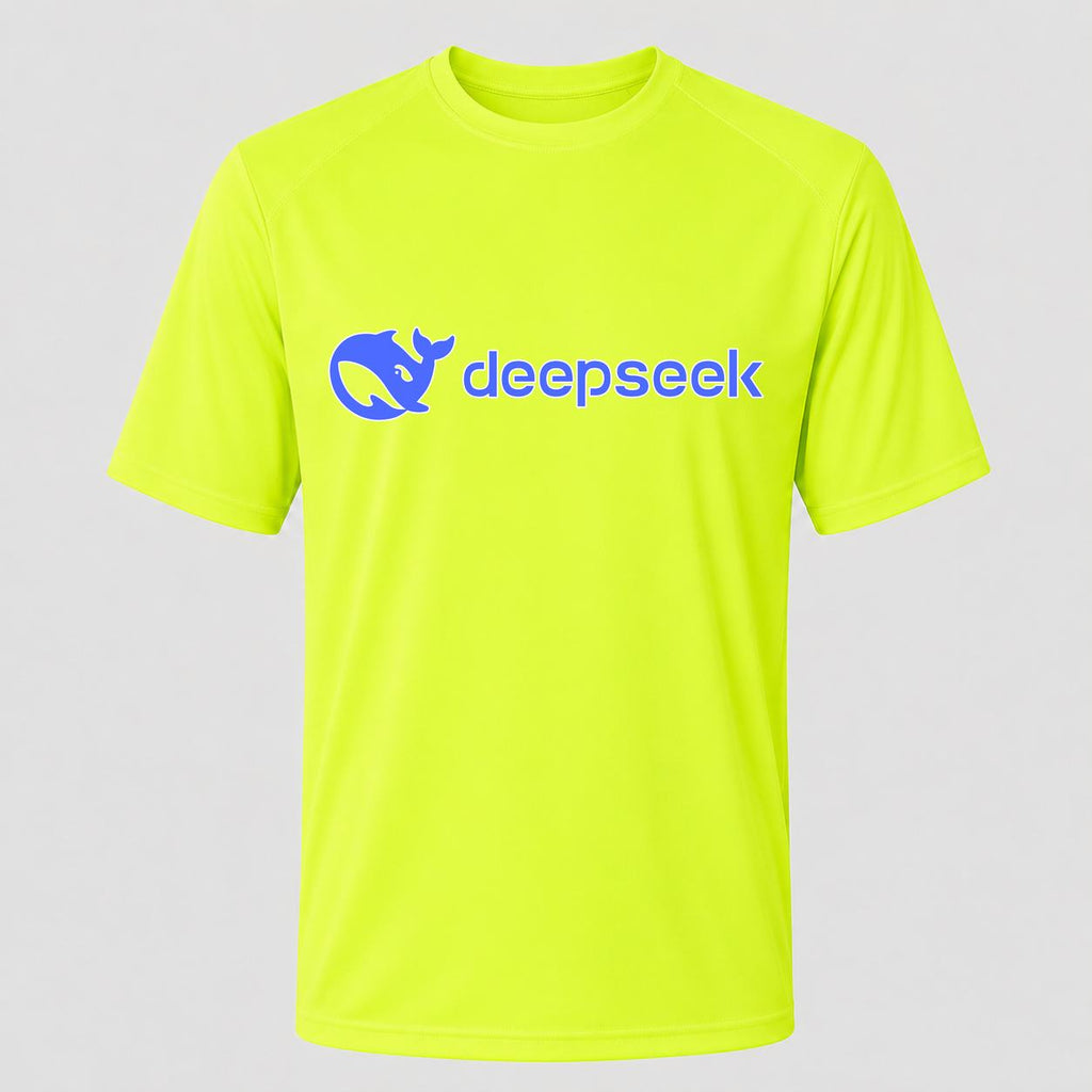 Men's DeepSeek Performance T-Shirt - Safety Green