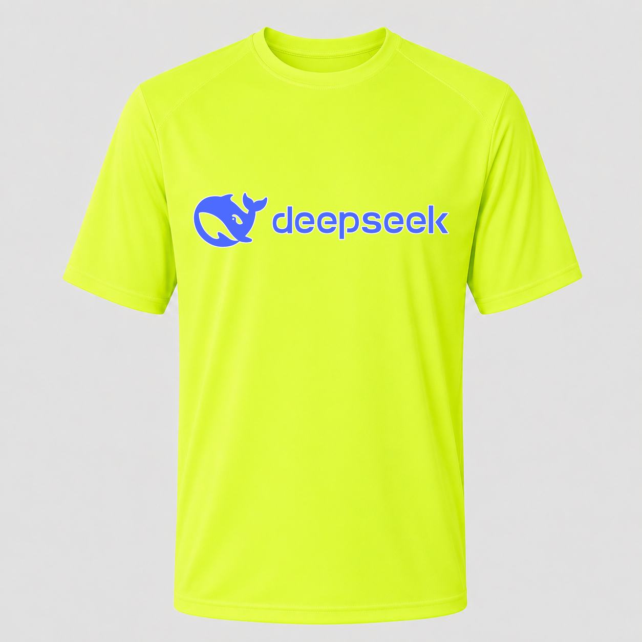 Men's DeepSeek Performance T-Shirt - Safety Green