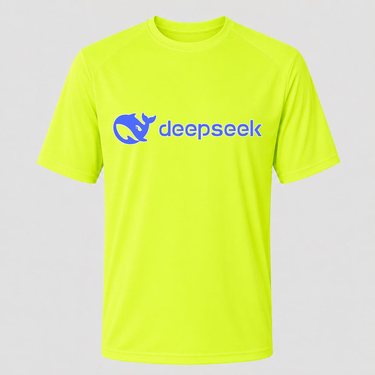 Men's DeepSeek Performance T-Shirt - Safety Green