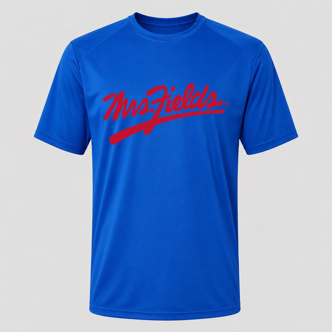 Men's Mrs. Fields Performance T-Shirt - Royal Blue