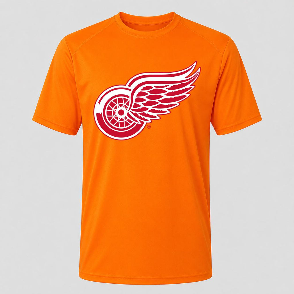 Men's Detroit Red Wings Performance T-Shirt - Orange