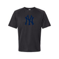 New York Yankees Polyester T-Shirt - Black