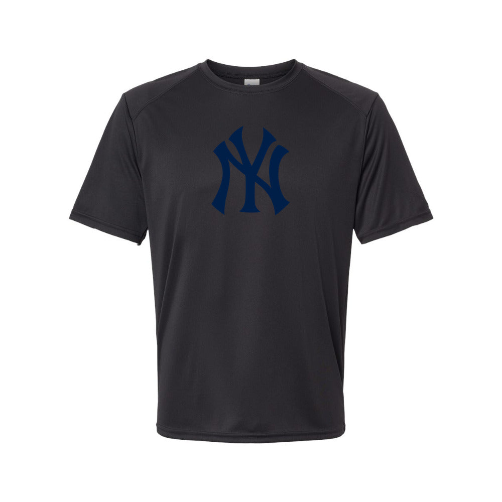 New York Yankees Polyester T-Shirt - Black