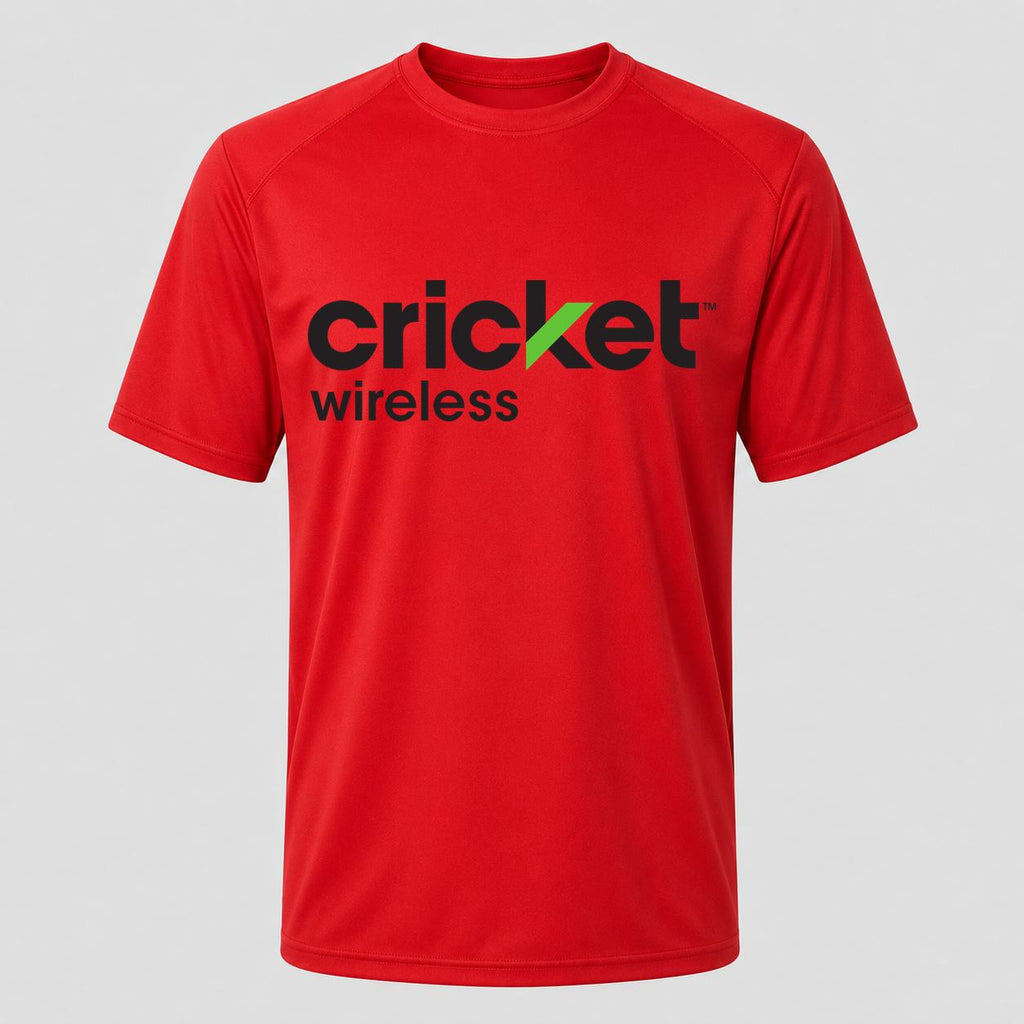 Men's Cricket Wireless Performance T-Shirt - Red