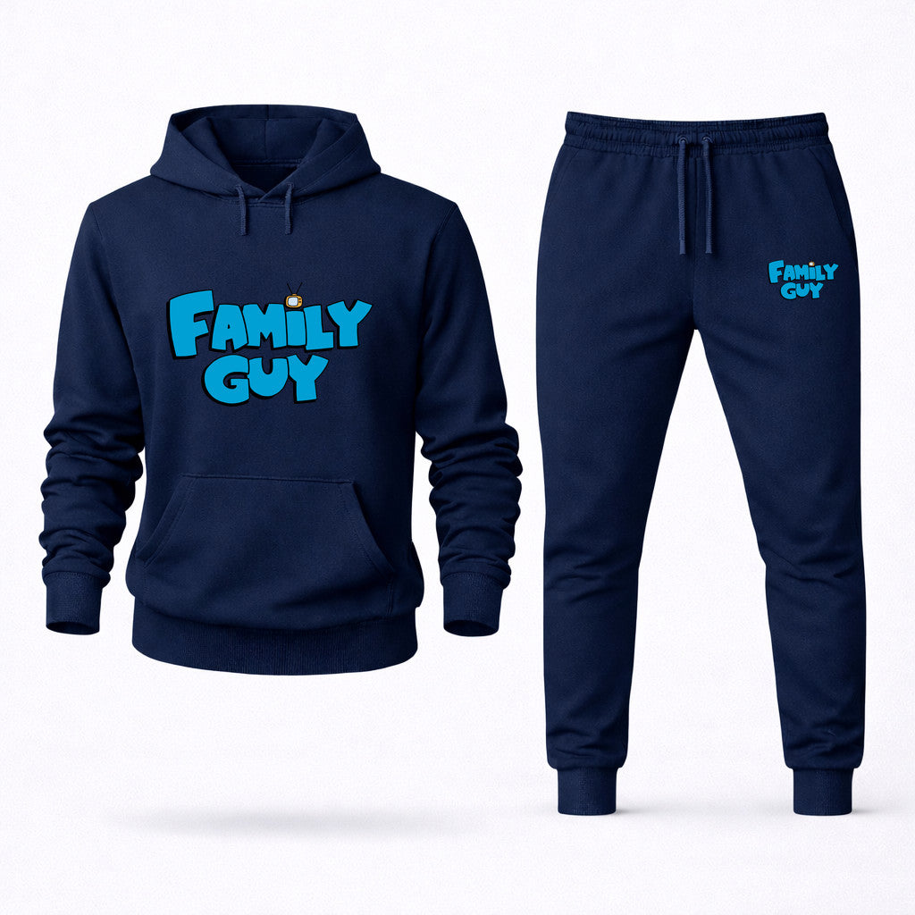 Family Guy Hoodie and Joggers Set - Navy
