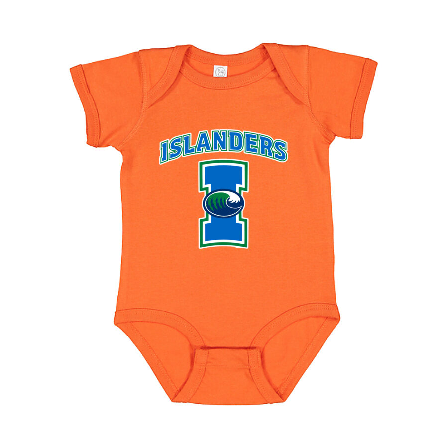 Texas A&M Corpus Christi Islanders Baby Romper Onesie - Orange