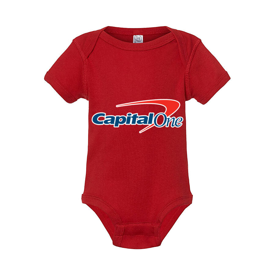 Capital One Baby Romper Onesie - Red