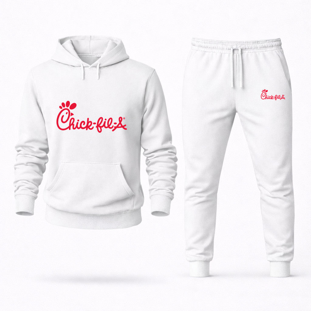 Chick-fil-A Hoodie and Joggers Set - White