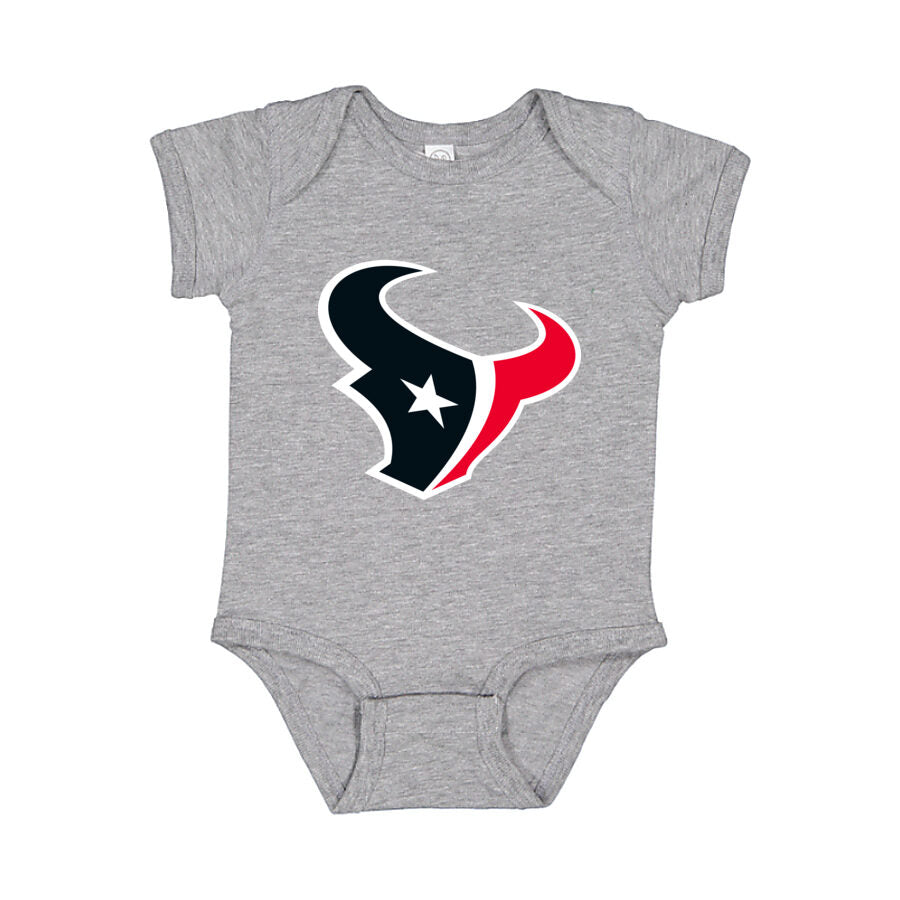 Houston Texans Baby Romper Onesie - Gray