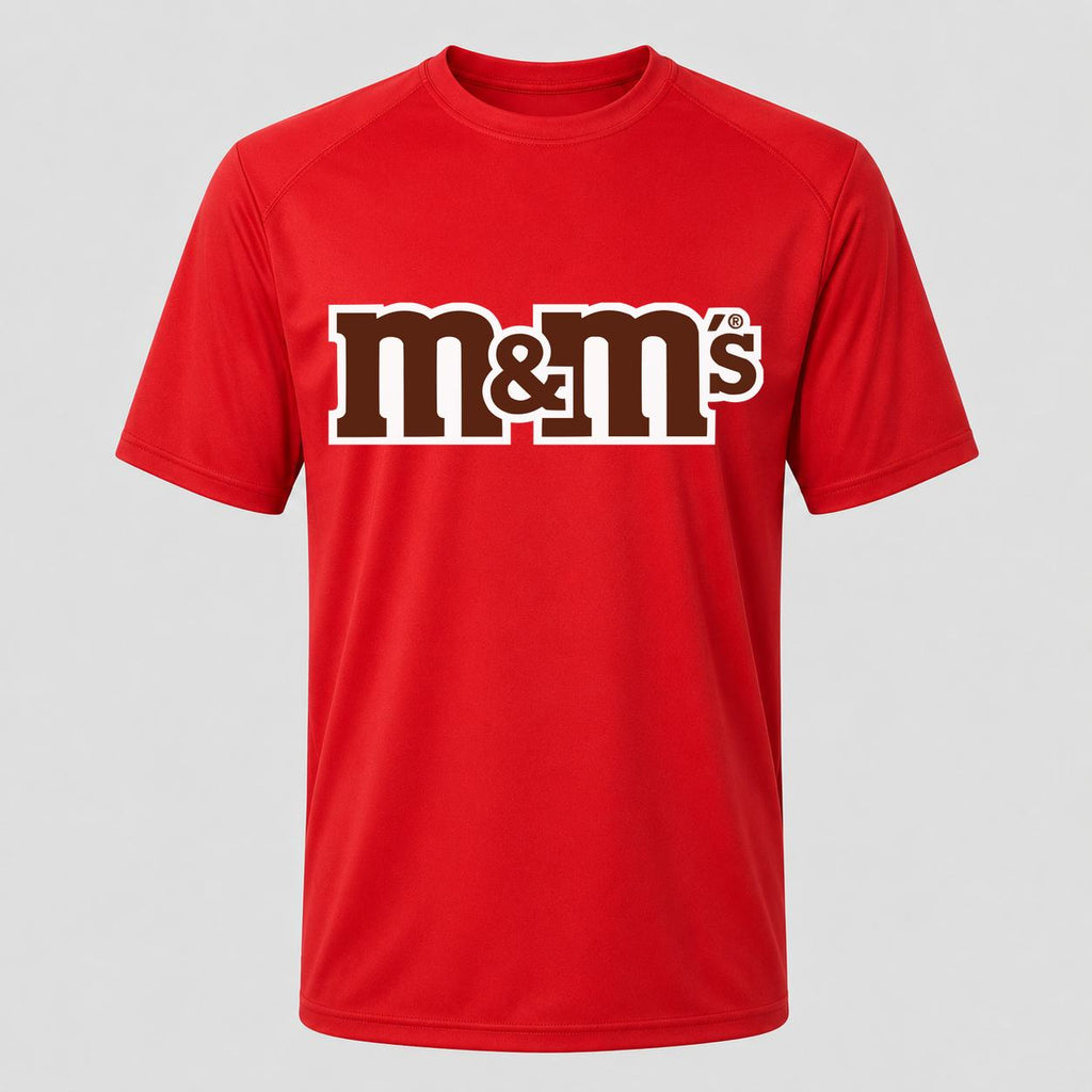 Men's M&M's Performance T-Shirt - Red