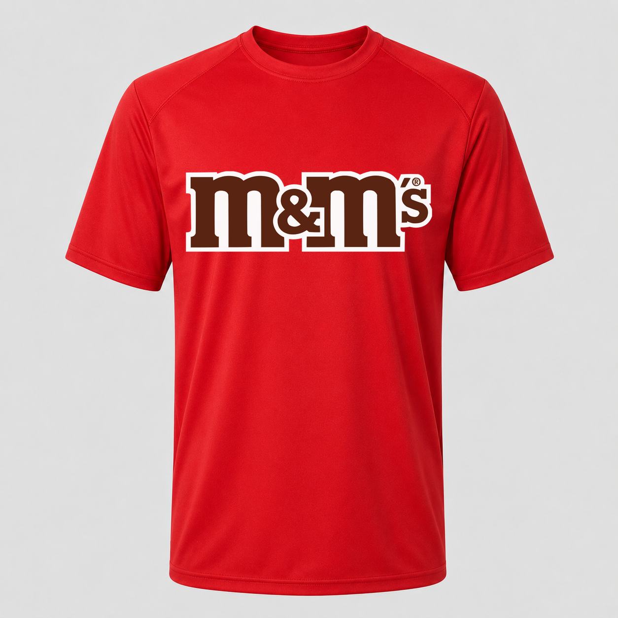 Men's M&M's Performance T-Shirt - Red