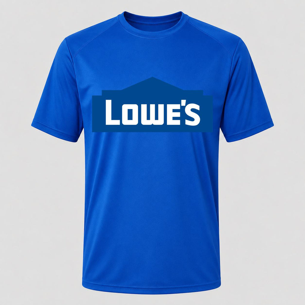 Men's Lowe's Performance T-Shirt - Royal Blue