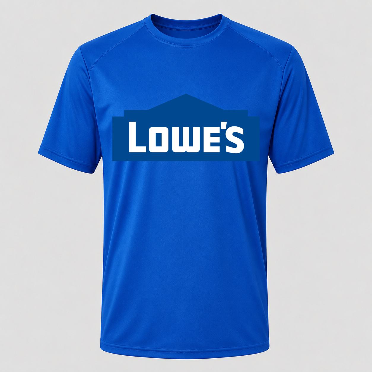Men's Lowe's Performance T-Shirt - Royal Blue