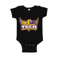 Tennessee Tech Golden Eagles Baby Romper Onesie - Black
