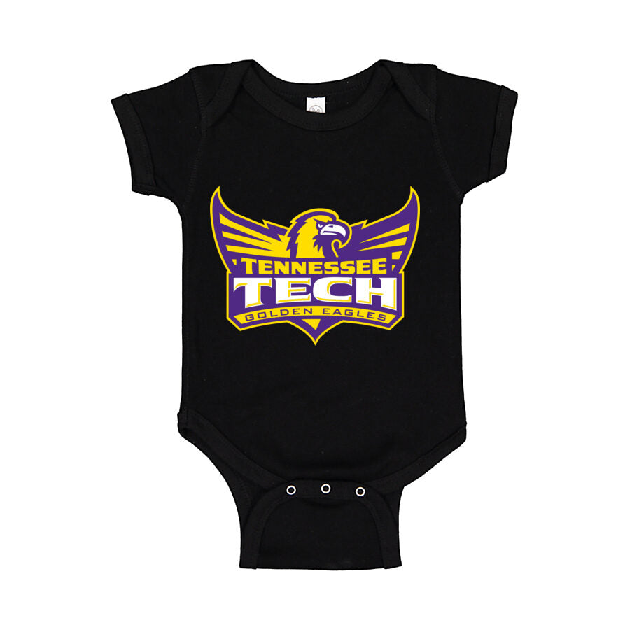 Tennessee Tech Golden Eagles Baby Romper Onesie - Black