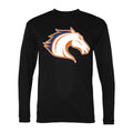 Men's Texas Arlington Mavericks Polyester Long Sleeve T-Shirt - Black