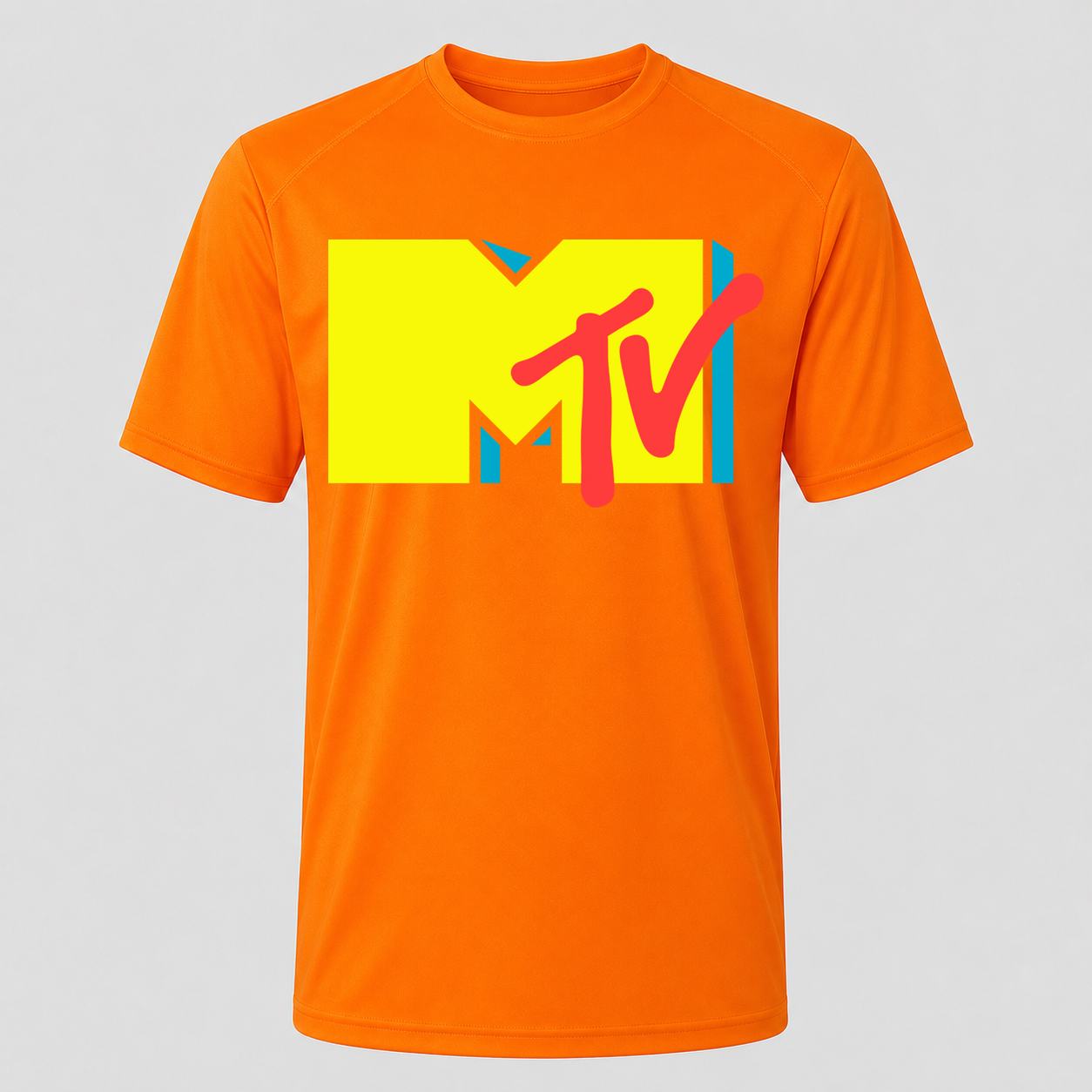 Men's MTV Performance T-Shirt - Orange