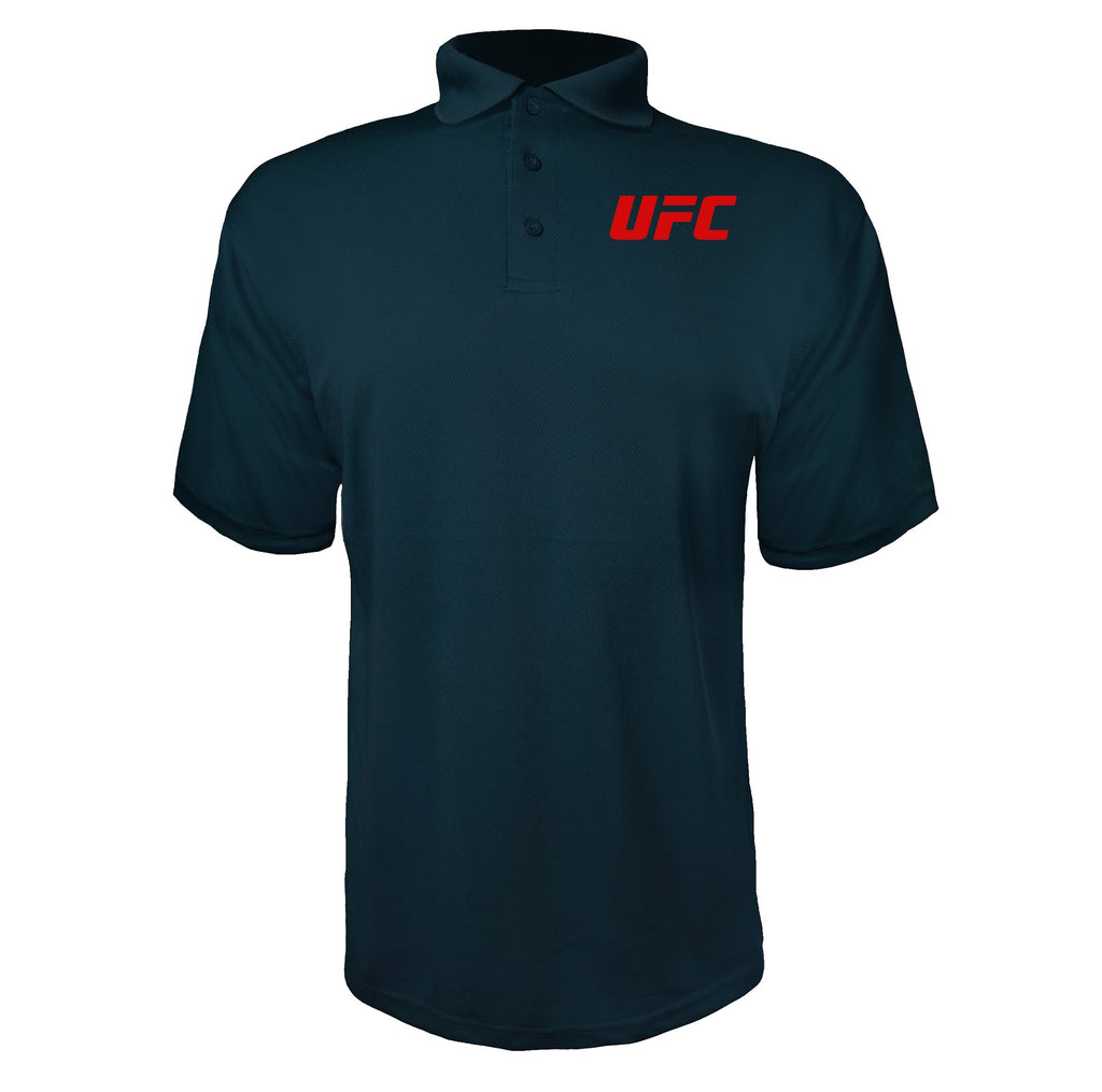 UFC Navy polyester polo