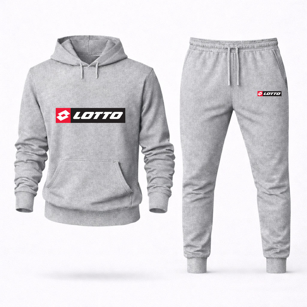 Lotto Hoodie and Joggers Set - Grey
