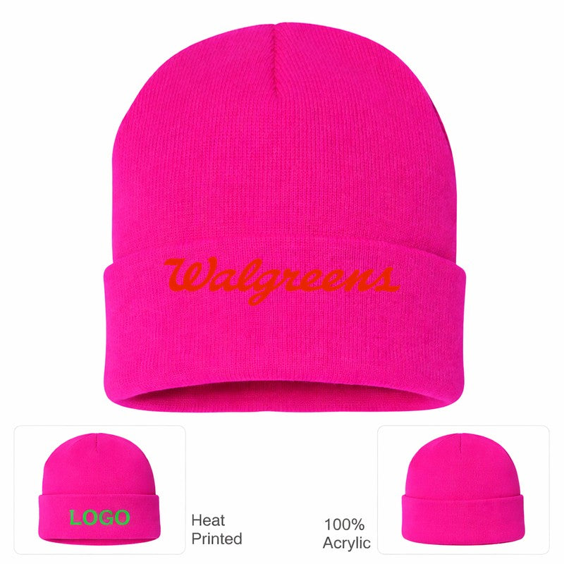Walgreens Beanie Hat - Hot Pink
