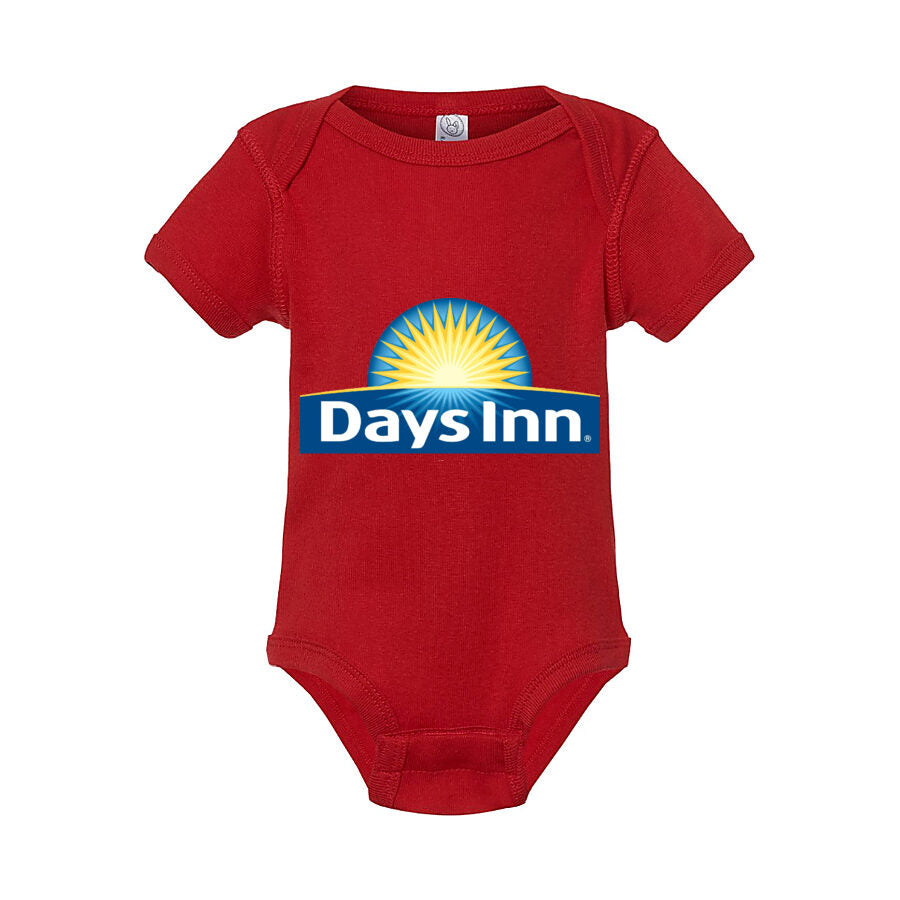 Days Inn Baby Romper Onesie - Red