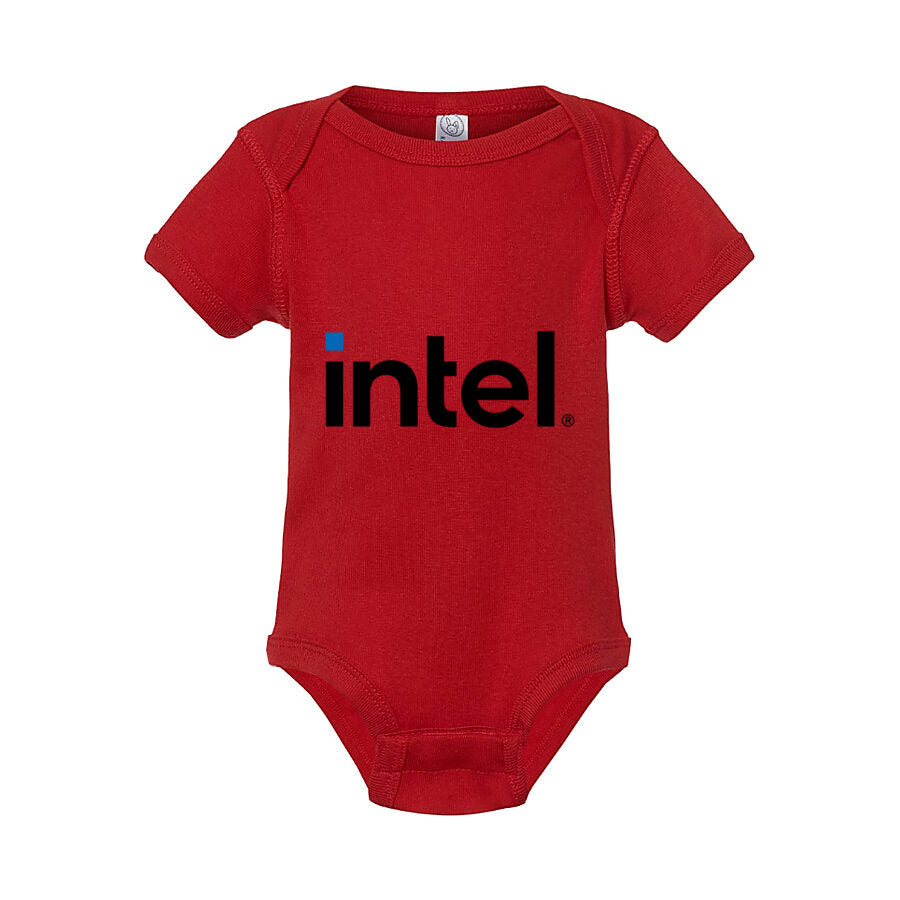 Intel Baby Romper Onesie - Red