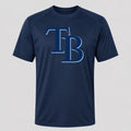 Men's Tampa Bay Rays Performance T-Shirt - Navy
