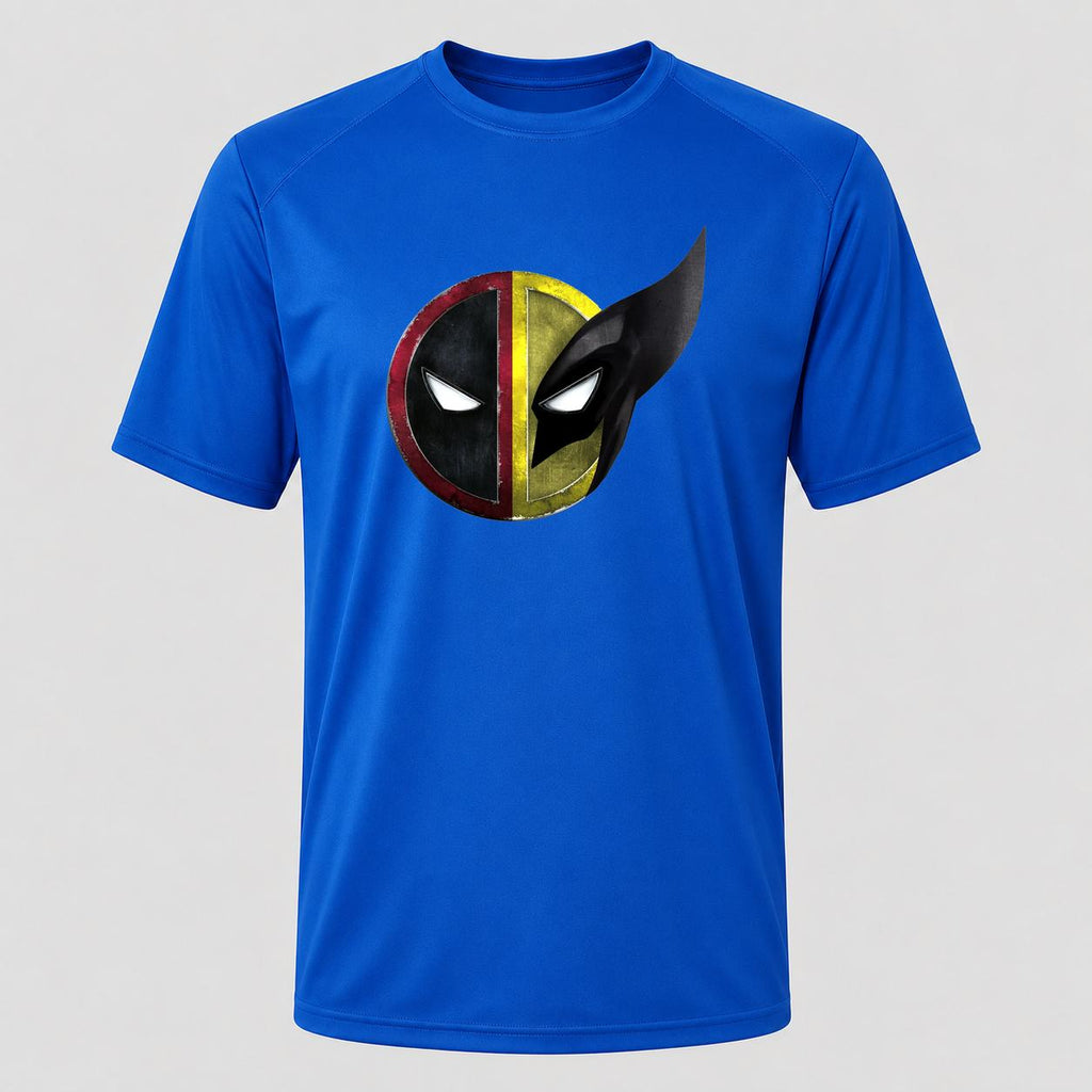 Men's Deadpool & Wolverine Performance T-Shirt - Royal Blue