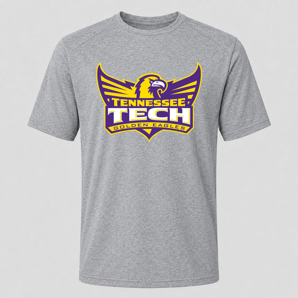 Men's Tennessee Tech Golden Eagles Performance T-Shirt - Gray