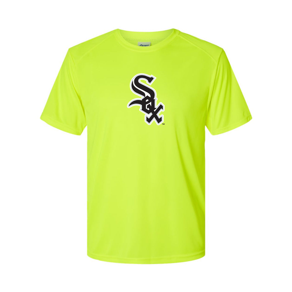 Chicago White Sox Polyester T-Shirt - Safety Green